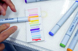 コピックエアーブラシを使用