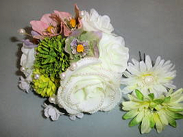 ウエディング用髪飾り【Aki-2001】:\18,800