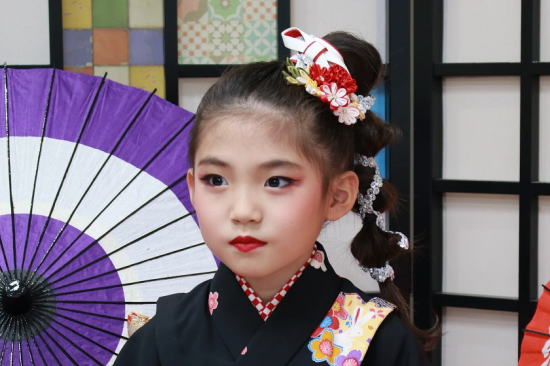 創作、髪飾り|振袖・ブライダル・袴・７５３|大阪・日産呉服・和田甚、地下鉄都島店