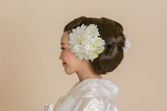 創作、髪飾り|振袖・ブライダル・袴・７５３|大阪・日産呉服・和田甚、地下鉄都島店