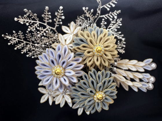 創作髪飾り/aki-3029|振袖・つまみ髪飾り|大阪・日産呉服・和田甚、地下鉄都島店