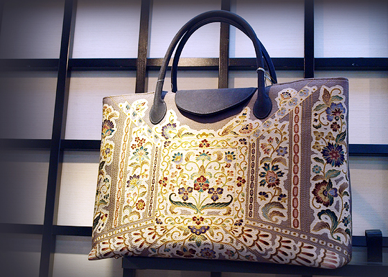 OKAJIMA製　高級和装バッグ