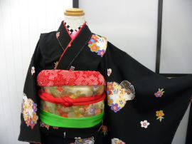 正絹高級七五三（753）着物レンタル|大阪市都島・日産呉服＆和田甚