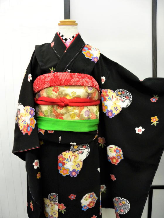 正絹高級七五三（753）着物レンタル|大阪市都島・日産呉服＆和田甚