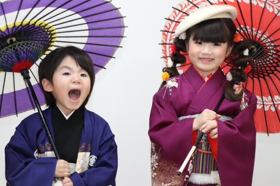 フォト七五(753）写真撮影|レンタルキモノ|大阪・日産呉服、地下鉄都島店