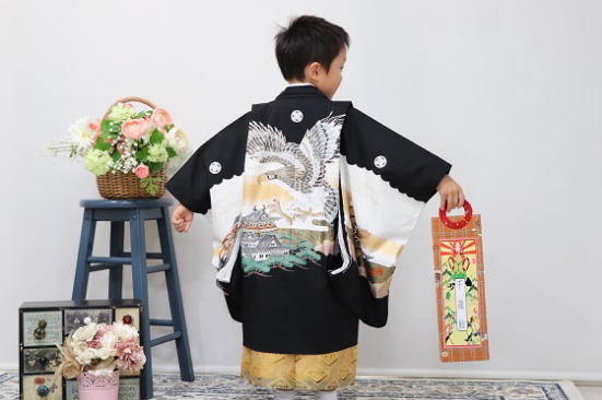 正絹高級七五三（753）着物レンタル|大阪市都島・日産呉服＆和田甚