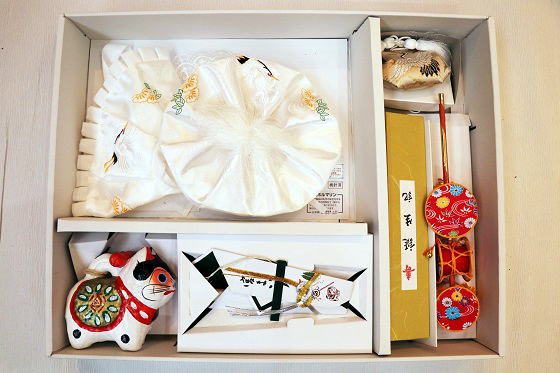 正絹高級産着（お宮参り着）レンタル|大阪市都島・日産呉服＆和田甚