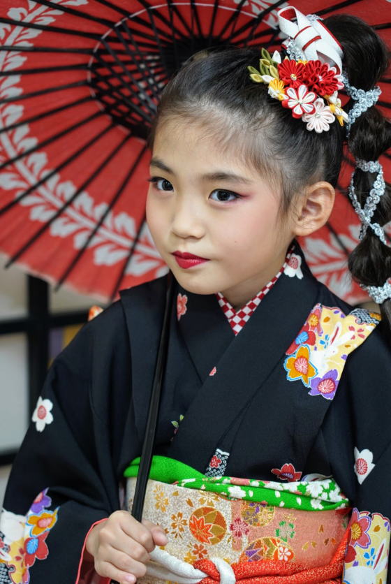 フォト七五三(753）写真撮影|レンタルキモノ|大阪・日産呉服、地下鉄都島店