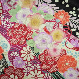 正絹総絞り、相良刺繍振袖【fun-1019】振袖レンタル|大阪、日産呉服・都島店