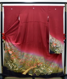 正絹京友禅本格派色留振袖【fr145】振袖レンタル|大阪・日産呉服