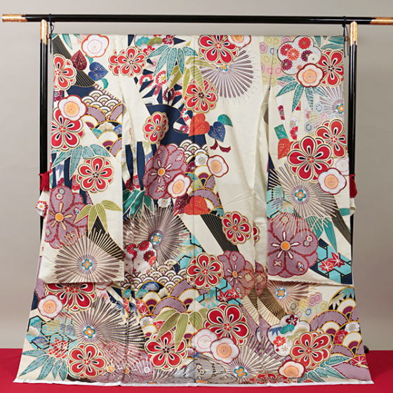 正絹京友禅、|NHR-2201|振袖レンタル|大阪、日産呉服・都島店