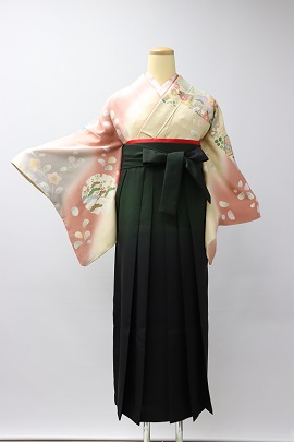 先生用、正絹訪問着＋袴レンタル|houmonngi-hakama-001|大阪。地下鉄都島駅徒歩1分