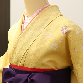 先生用、正絹訪問着＋袴レンタル|houmonngi-hakama-003|大阪。地下鉄都島駅徒歩1分