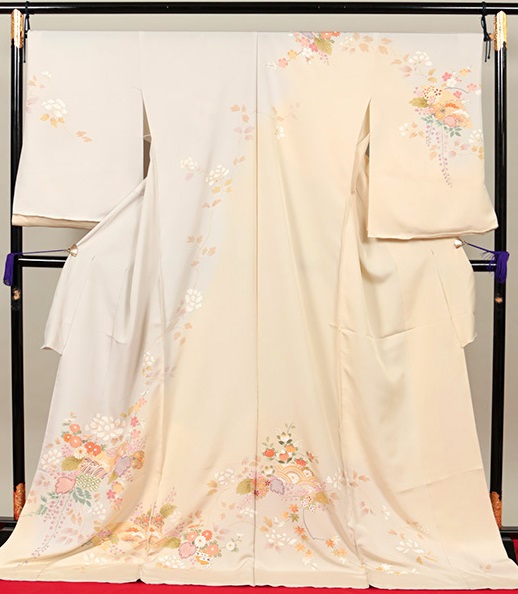 正絹手描き京友禅訪問着|菱健謹製、訪問着：hno-2003|大阪都島、日産呉服・和田甚