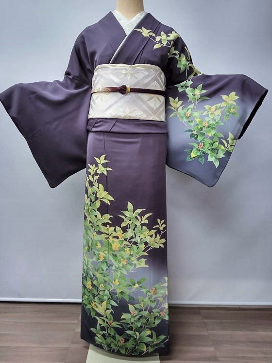本染手描き京友禅訪問着【HR-042】キモノレンタル|大阪都島・日産呉服・和田甚