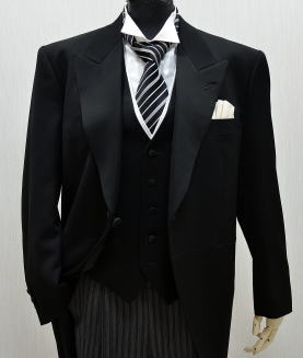 着付無料or送料無料、大阪・日産呉服、留袖＆モーニングレンタルセット