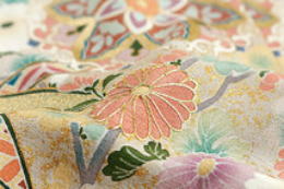 正絹手描京友禅色留袖【irt-1008】色留袖レンタル、大阪・日産呉服