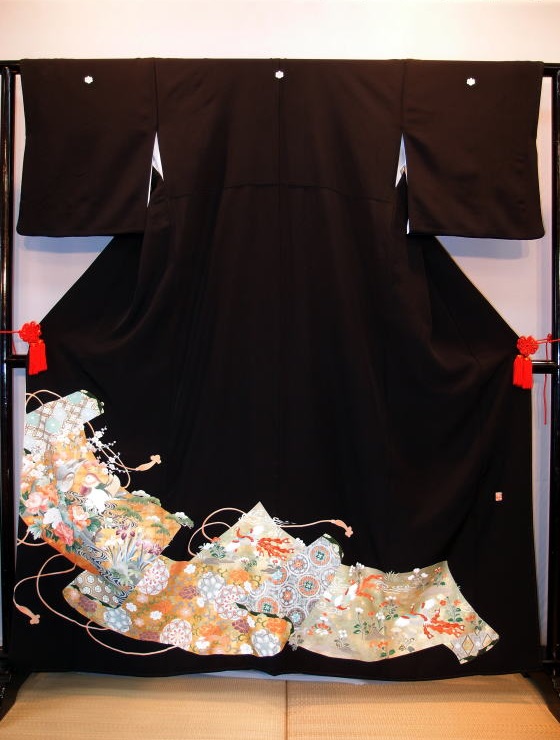 最高級久保耕謹製黒留袖【tr-010】レンタル大阪。大阪市都島区･地下鉄都島駅から徒歩1分。