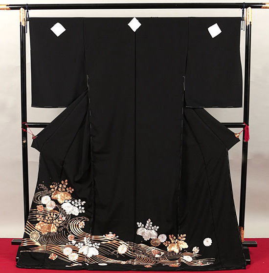 正絹最高級手描き京友禅、金駒刺繍の逸品【trn-2031】留袖レンタル。大阪・日産呉服