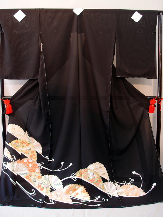 最高級駒絽黒留袖【trt-005】|絽（夏用）黒留袖・レンタル|大阪都島、日産呉服・和田甚