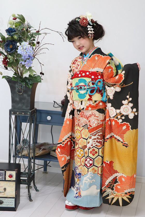 レトロ振袖写真撮影|レンタルキモノ|大阪・日産呉服、地下鉄都島店