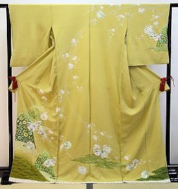 桶絞り手描き京友禅訪問着|高級訪問着通販|大阪、日産呉服・高級着物専門キモノ粋人