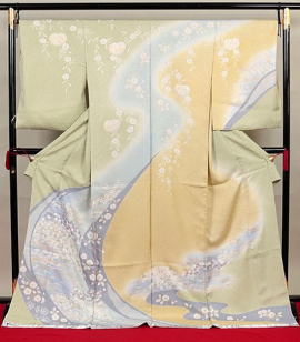 京友禅、訪問着:ho-067|高級呉服ネットショップ・キモノ粋人|大阪、日産呉服・和田甚