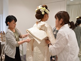 楽で着崩れの無い着付・和装に映えるヘアー＆メイク|レンタルキモノ|大阪・日産呉服・和田甚